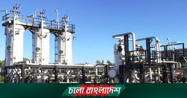 হরিপুর গ্যাসক্ষেত্রের স্থাপনা